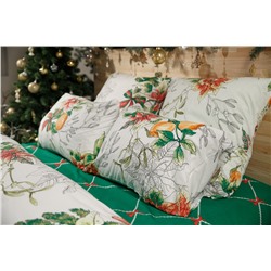 КПБ Новогодний букет поплин сем.