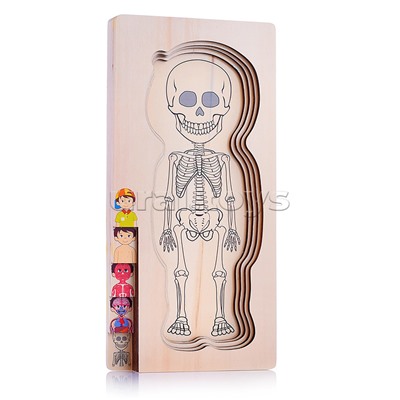 Пазл-вкладыш "Мальчик