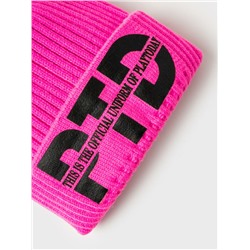 Комплект вязаный для девочки: шапка, снуд