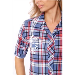 Халат-рубашка 51142