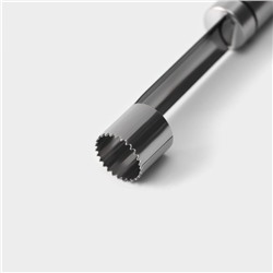 Нож для сердцевины Magistro Solid, 20.5×2 см, серебристый