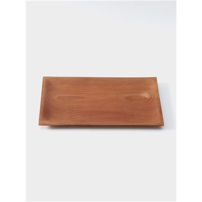 Блюдо, 30×20×2 см, тиковое дерево