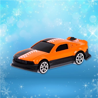 Ёлочный шар с игрушкой «Машинка», МИКС