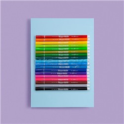Фломастеры 18 цв. "Happycolor" 2 вида