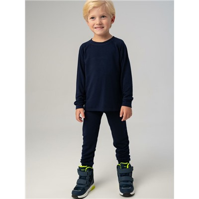 Термокомплект трикот. для мальчиков: фуфайка (футболка) с длин. рук, брюки