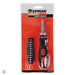 ЕРМАК Отвертка реверсив.,адаптер 1/4,