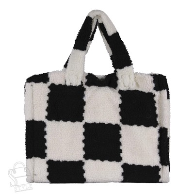 Сумка женская  2318S white black S-Style