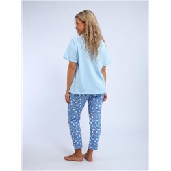 Пижама "Веселина" (Голубой)