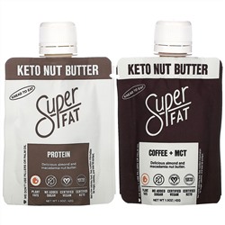 SuperFat, Variety Box, изумительное ореховое масло, 10 пакетиков по 42 г (1,5 унции) каждый