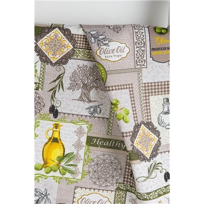 Натали Полотенце Набор вафельных полотенец Оливки