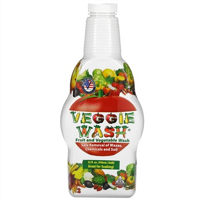 Citrus Magic, Veggie Wash, средство для мытья фруктов и овощей, 946 мл (32 унции)