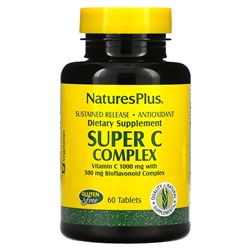 Nature's Plus, Super C Complex, 60 Tablets