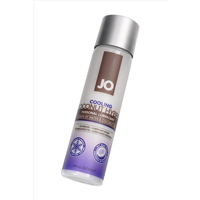 Водно-масляный лубрикант с охлаждающим эффектом JO Silicon free Hybrid Lubricant COOLING - 120 мл.