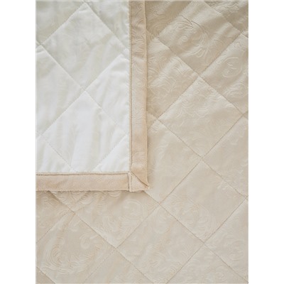 Набор покрывало и чехлы на подушку - Кристалл, цвет кремовый