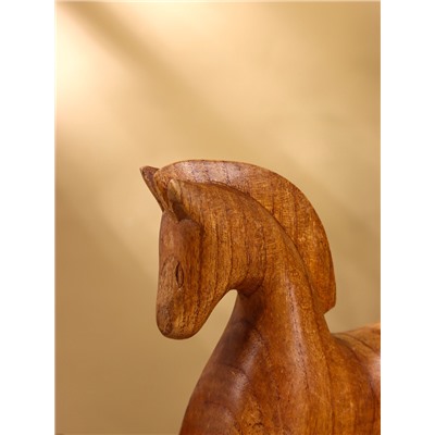 Сувенир «Конь», 22×6×18 см, дерево джампинис