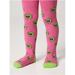 Теплые Conte-kids Колготки SOF-TIKI (махровые внутри) с рисунками