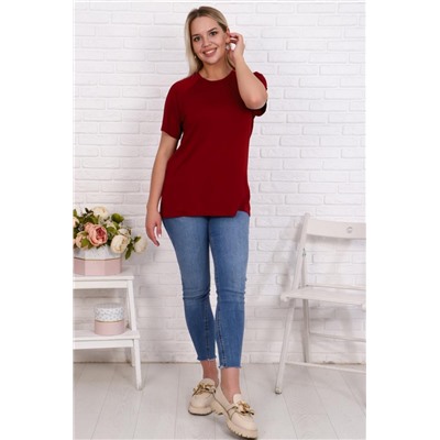 Футболка 11210 (Бордовый)