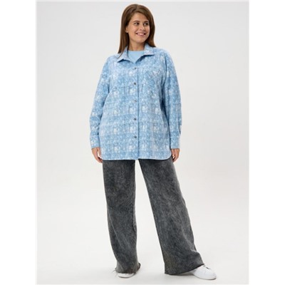 Рубашка Вселенная (Голубой)