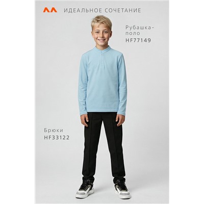 Рубашка-поло с длинным рукавом для мальчика Happyfox