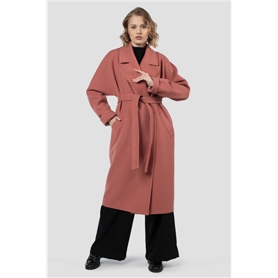 01-12230 Пальто женское демисезонное (пояс)