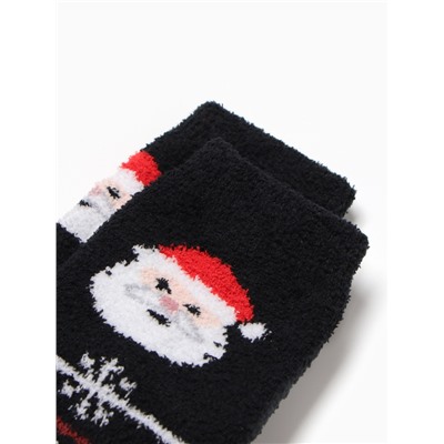 Носки женские новогодние махровые «Новогоднее ассорти», МИКС, размер 36-40
