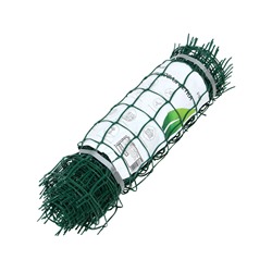 Сетка садовая, 0.5×5 м, ячейка квадрат 50×50 мм, пластиковая, зелёная, Greengo, в рулоне