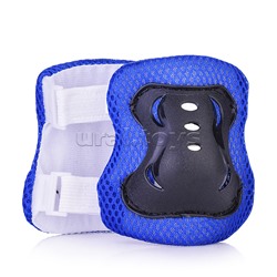 Комплект защиты для катания (цвет синий)