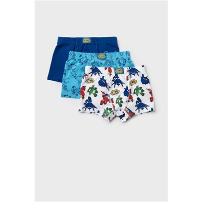 Трусы трикотажные для мальчиков - боксеры, 3 шт в комплекте PLAYTODAY, 1241553
