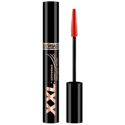 Тушь для ресниц XXL Коричневая - Эффект накладных ресниц