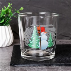 Кружка 250 мл "Зимние узоры" / Д55029/133 /уп 12/ Новогодняя