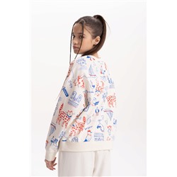 GFN3371/1 (Толстовка для девочки, Pelican )