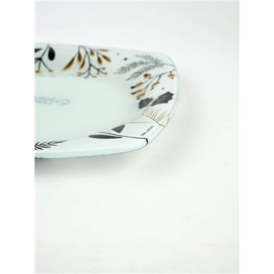 Тарелка плоская новогодняя «Чудесное время», 20×20 см