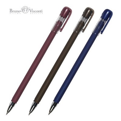 Ручка шариковая 0.5 мм "FirstWrite. Original" синяя 20-0242 Bruno Visconti