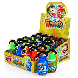 Жидкая конфета "Кислая граната" ассорти 50мл*20шт