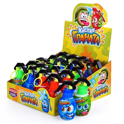 Жидкая конфета "Кислая граната" ассорти 50мл*20шт
