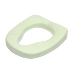 Сиденье анатомической формы для уличного туалета, 41×35 см, пенополиуретан, зелёное