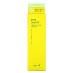 Goodal, Green Tangerine, Vita C Dark Circle Eye Cream, 1.01 fl oz (30 ml)