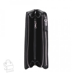 Клатч мужской кожаный 3523H black Heanbag