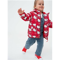 Куртка детская текстильная с полиуретановым покрытием для девочек