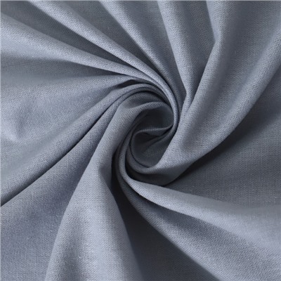 Простыня на резинке 1.5-спальная «Атра», 140×200+20 серая, бязь