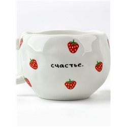 Чайная пара «Клубничка», 300 мл