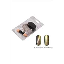 Nail Art Втирка для ногтей «Зеркальный блеск», №10 KRISTALLER, 1119388