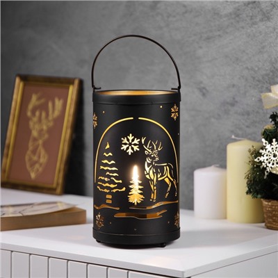 Фигура световая «Лесная поляна», 12.3×21 см, 1 LED. батарейки АААх3 (не в компл.), свечение тёплое белое