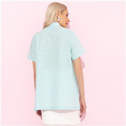 Рубашка из хлопка, Позитивный посыл (мятный)