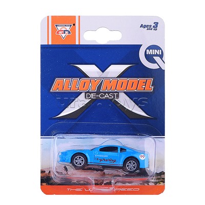 Машина "Кто круче" металл. на листе