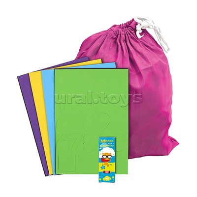 Мольберт «Доска знаний» двусторонний (с единорогом розовый)