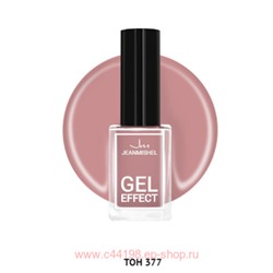 JEANMISHEL Лак Nude collection с эффектом геля тон 377 розово-персиковый 12мл