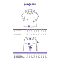 Костюм (Футболка+Шорты) PLAYTODAY, 1073625