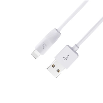 Кабель USB - Apple lightning Hoco X1 Rapid 12W 200см 2,4A  (white)