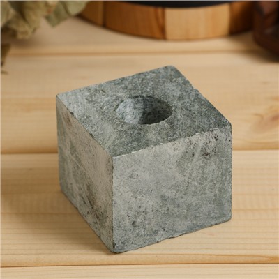 Испаритель для бани и сауны, талькохлорит, 6×6×6 см, 1 отверстие